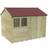 Forest Garden Timberdale 10 Reverse Double Door Shed (Building Area )