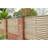 Forest Garden Double Slatted Fence Panel 1800