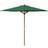 Rowlinson Green 2.7m Wooden Parasol