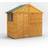 power 4x8, Single Apex Wooden Garden Shed (Building Area )