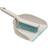 JVL Pro Clean Anti-Bacteria Dustpan and Brush with Rubber