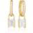 Sif Jakobs Roccanova Earrings - Gold/Transparent