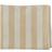 OYOY Striped Tablecloth Beige, White (200x140cm)