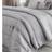 Catherine Lansfield Sequin Cluster Bedspread Grey, Silver (260x240cm)