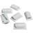 D-Line Cable Clips Self-Adhesive White Storage Box