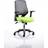 Dynamic Relay Task Operator Chair Bespoke Colour Silver Back Lime