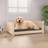 vidaXL Dog Bed 75.5x55.5x28 Solid Pine Wood