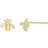 Zoe Lev Bee Stud Earrings - Gold