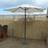 Hamble Distribution 2.7m Wind Up Crank Garden Parasol with