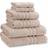 Catherine Lansfield 6-Piece Zero Twist Bath Towel