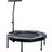 Homcom 40'' Kids Mini Trampoline, Adult Rebounder Jumper, Handle Black