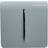 Trendi Switch 1 Gang 2 Way 10Amp Light Switch in Cool Grey