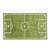 Homescapes Cotton Tufted Washable Football Pitch Rug