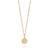 Daisy Bloom Mini Pendant Necklace - Gold