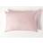 Homescapes Dusky Pink Violet Thread Pillow Case Pink, Purple