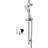 Bristan Sonique2 Concealed Thermostatic Shower Silver