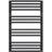 Terma Alex 412W Modern grey Towel warmer (H)760mm (W)500mm