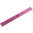 Jam Paper Stainless Steel 12 Ruler, Fuchsia 347M12FU