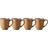 Bitz Wood Cup & Mug 30cl 4pcs