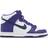 Nike Dunk High PS - White/Electro Purple/Midnight Navy