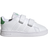 Adidas Kid's Advantage Lifestyle Loop - Cloud White / Green / Core Black