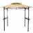 Charles Bentley 2.44 Steel Gazebo Cream