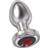 Nasstoys Ass Sation Remote Vibrating Butt Plug Silver