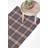 Homescapes Hamilton Handwoven Tartan White, Grey, Brown