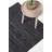 Homescapes 120 Leather Woven Rug Black