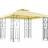 Charles Bentley Steel Art Luxury Gazebo Cream