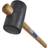 Faithfull FAIRMB3 Rubber Mallet Black Rubber Hammer