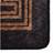 vidaXL Rug Gold, Black cm