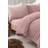 Brentfords Teddy Duvet Cover Pink (230x220cm)