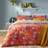 furn. Azalea Secret Garden Duvet Cover Yellow, Red, Blue