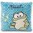 NICI Cushion frog, squareshaped, 25