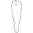 Fossil Men Adventurer Gold-Tone Stainless Steel Chain Necklace