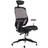 Dynamic Denver Black Mesh Chair with Headrest