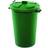 Dustbin with Clip On Lid Green 90L 415697 SBY415697