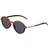 Earth ESG051RS Wood Toco Polarized Sunglasses, Red Rosewood