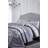 Catherine Lansfield Damask Jacquard Duvet Cover Silver, Grey