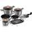 Berlinger Haus Moonlight/Silver 12 Set Cookware Set with lid