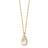 Daisy Isla Necklace - Gold/White