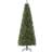 Homcom 6ft Artificial Christmas Tree Holiday with Pencil Shape, Berries Christmas Tree