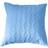 Homescapes Ultrasonic Quilted Embossed Cushion Cover Cushion Cover Blue (40x40cm)