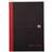 100080459 Black n Red A5 Casebound Hard Cover