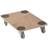 VFM Brown Economy Wooden Dolly 680x450x115mm 329331