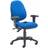 Jemini Intro Posture Chair with Adjustable Arms 640x640x990-1160mm