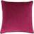 Paoletti Meridian 55X55 Poly Cushion Complete Decoration Pillows Red