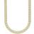 Macy's Two-Tone Cuban Link Chain Necklace - Gold/Silver