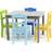 5pc Elements Kids' Wood and 4 Chairs Set Humble Crew